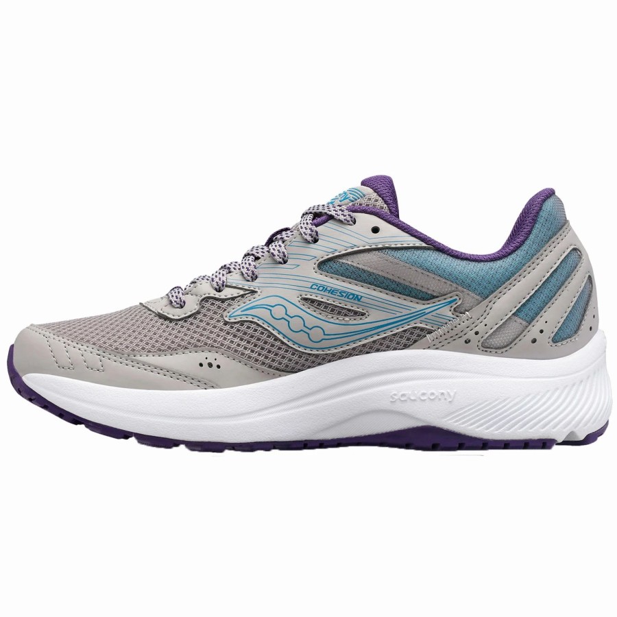 Women'S Footwear * | Saucony Grid Cohesion 15 Women'S Wide Running Shoes