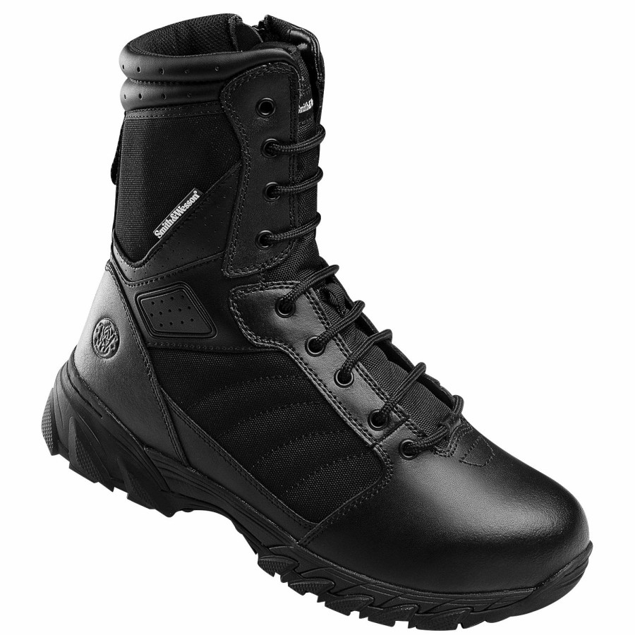 Men'S Footwear * | Smith & Wesson Breach Vsx 8 Side Zip Men'S Tactical Boots