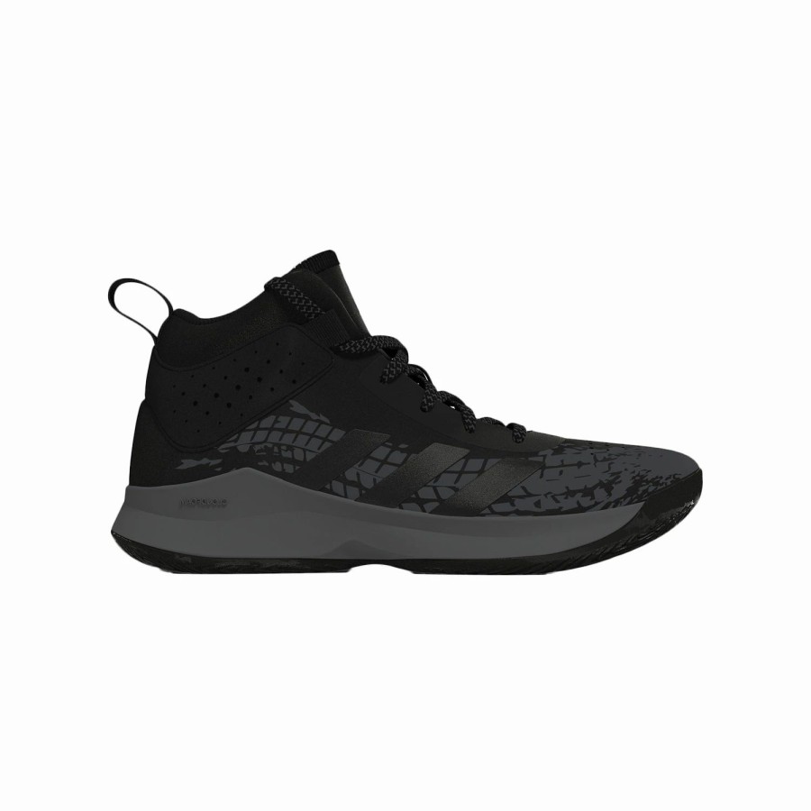 Youth'S Footwear * | Adidas Cross Em Up 5 Boys' Wide Basketball Shoes