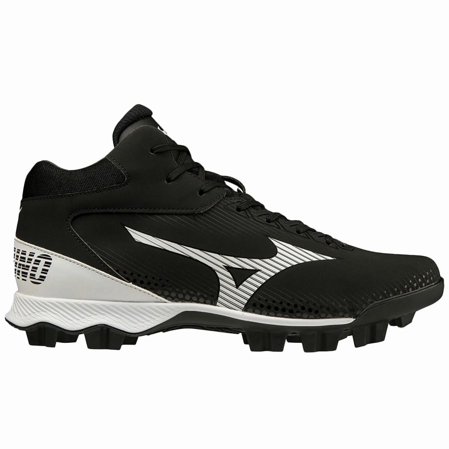 Men'S Footwear * | Mizuno Wave Lightrevo Tpu Men'S Molded Mid Baseball Cleats