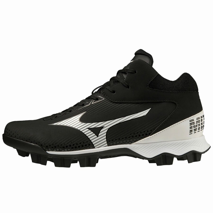 Men'S Footwear * | Mizuno Wave Lightrevo Tpu Men'S Molded Mid Baseball Cleats