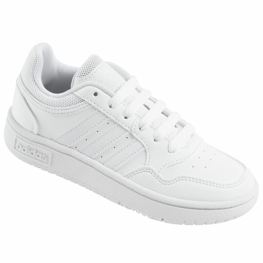 Youth'S Footwear * | Adidas Hoops 3.0 Boys' Lifestyle Shoes