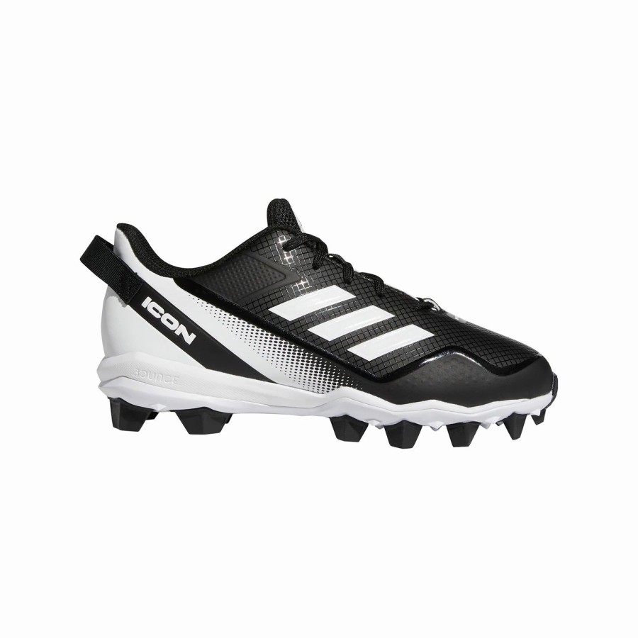 Cleated Footwear * | Adidas Icon 7 Mid Jr. Baseball Cleats