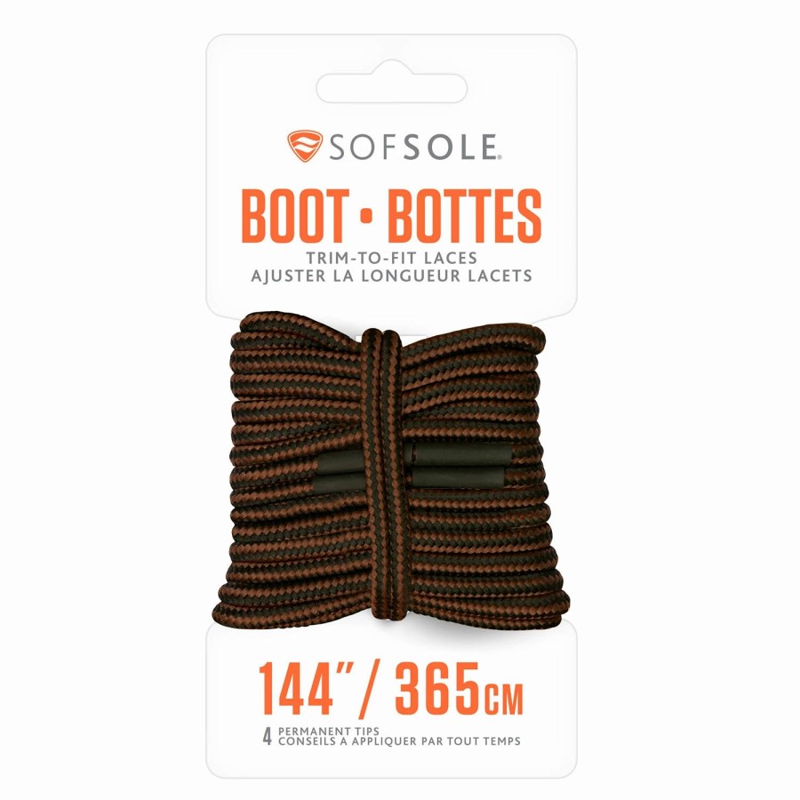 Shoe Accessories * | Sof Sole Trim-To-Fit 144 Boot Laces