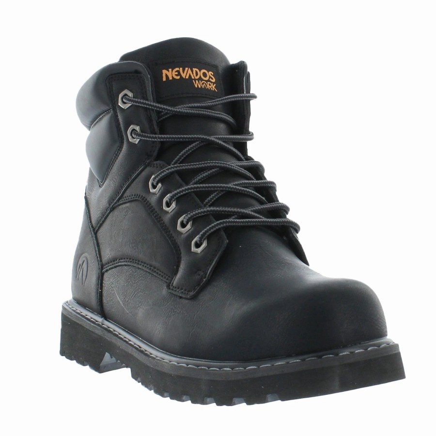 Men'S Footwear * | Nevados Crossbrace Steel Toe Men'S Work Boots