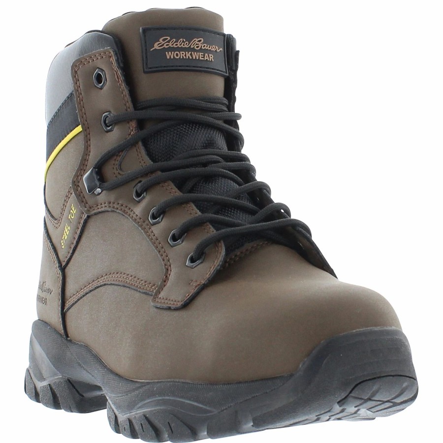 Men'S Footwear * | Eddie Bauer Hillsboro Steel Toe Men'S Work Boots