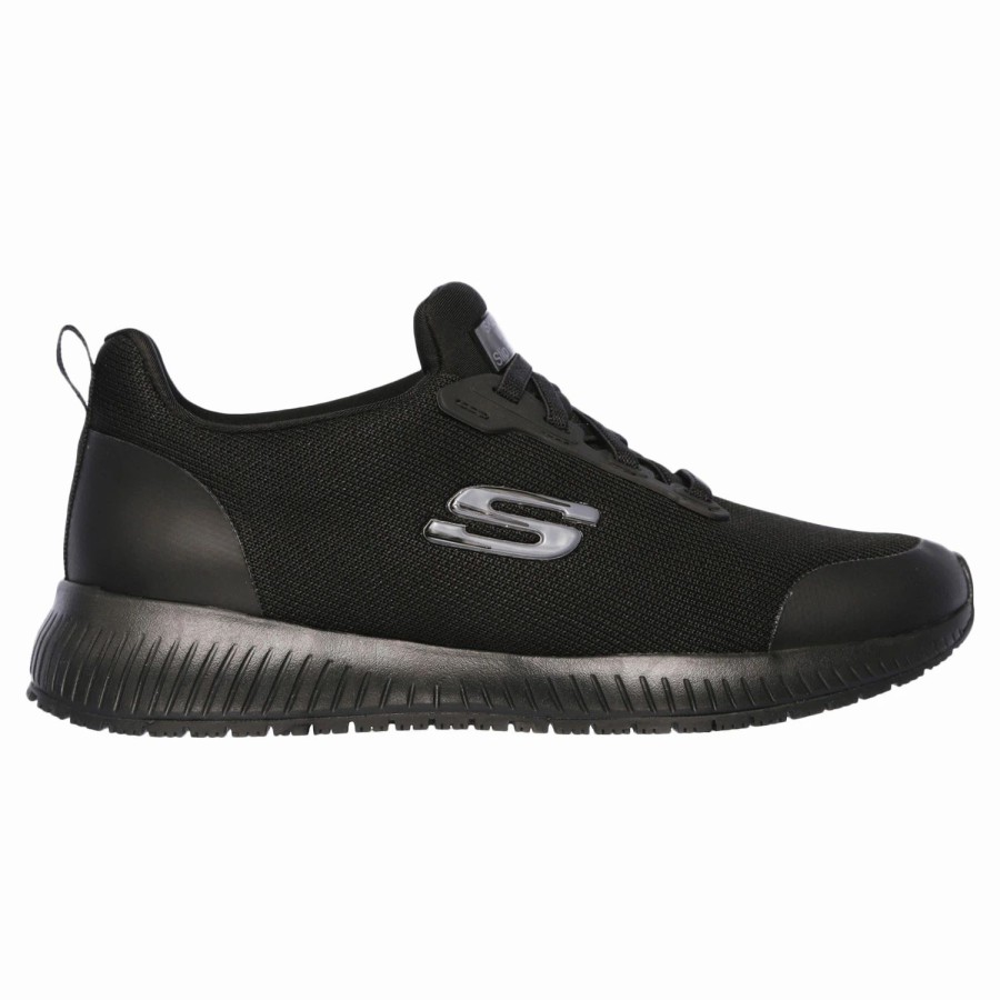 Women'S Footwear * | Skechers Squad Slip-Resistant Women'S Wide Casual Shoes