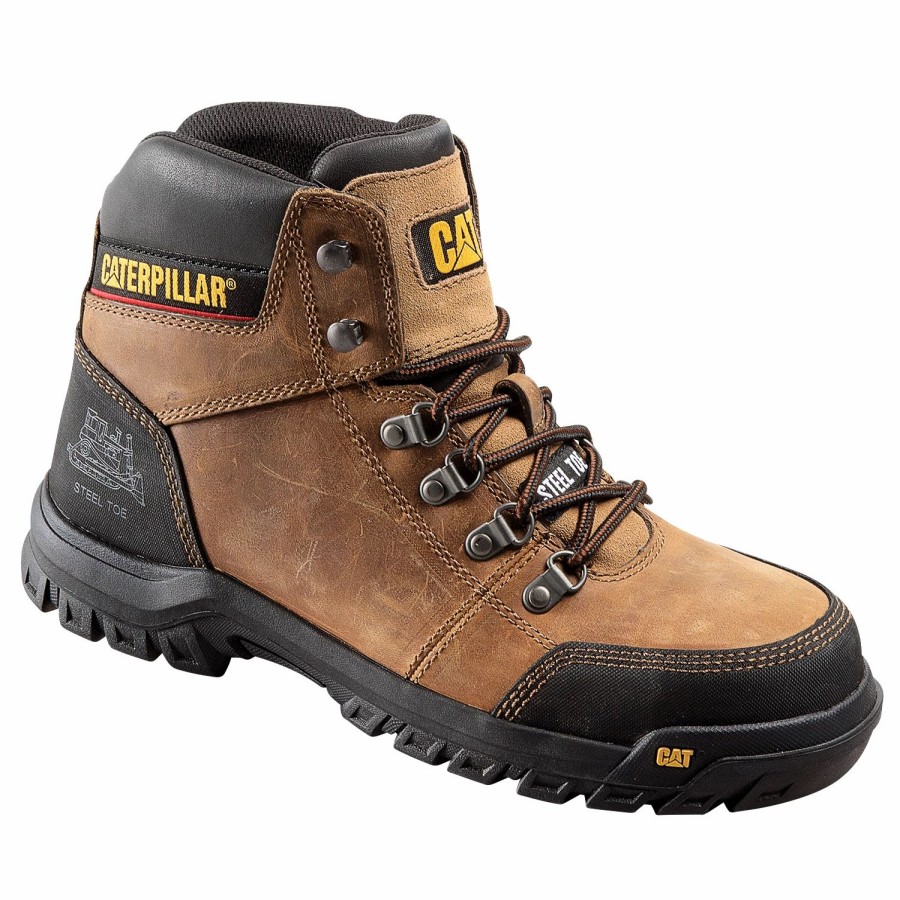 Men'S Footwear * | Cat Forge Steel Toe Men'S Work Boots