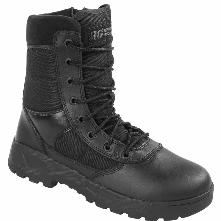 Men'S Footwear * | Response Gear Side-Zip Ii Men'S Service Boots