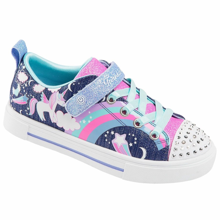 Youth'S Footwear * | Skechers Twinkle Sparks Unicorn Charmed Girls' Lifestyle Shoes