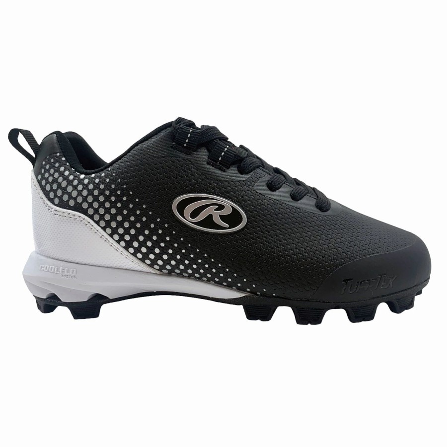 Cleated Footwear * | Rawlings Division Low Youth'S Baseball Cleats