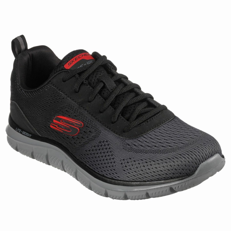 Men'S Footwear * | Skechers Track Ripkent Men'S Wide Running Shoes