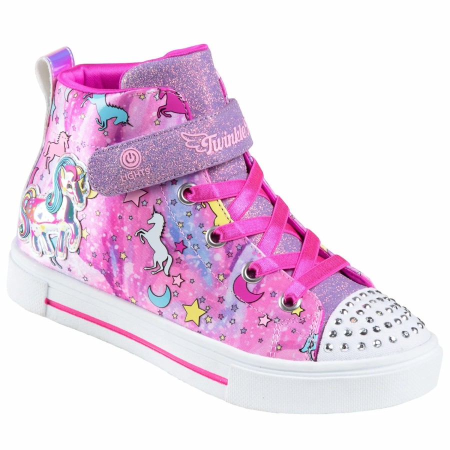 Youth'S Footwear * | Skechers Twinkle Sparks-Unicorn Daydream Girls' Lifestyle Shoes