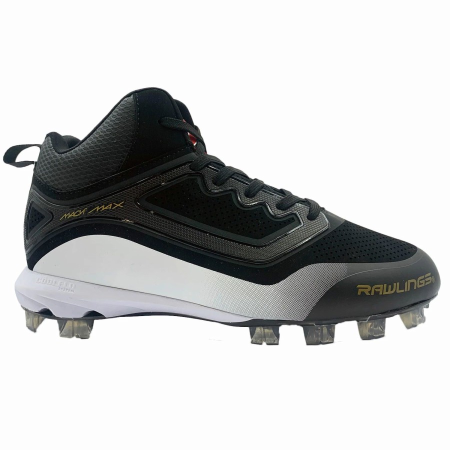 Men'S Footwear * | Rawlings Curve Mid Men'S Baseball Cleats