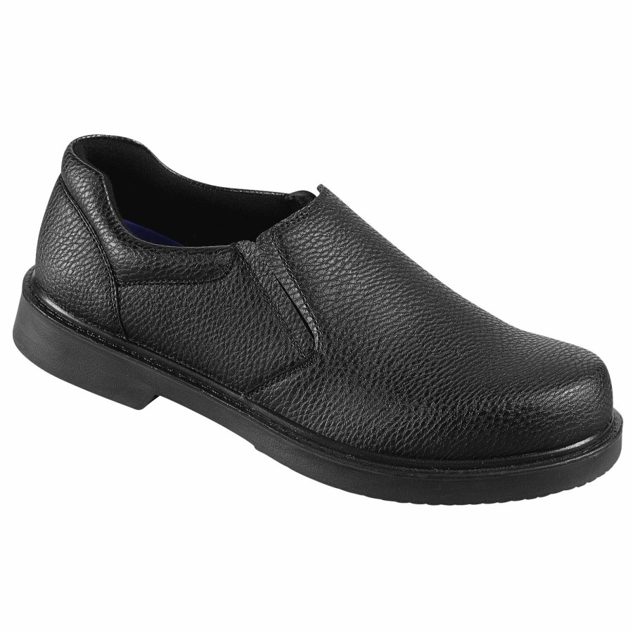 Men'S Footwear * | Dr. Scholl'S Garrett Slip Resistant Men'S Wide Service Shoes