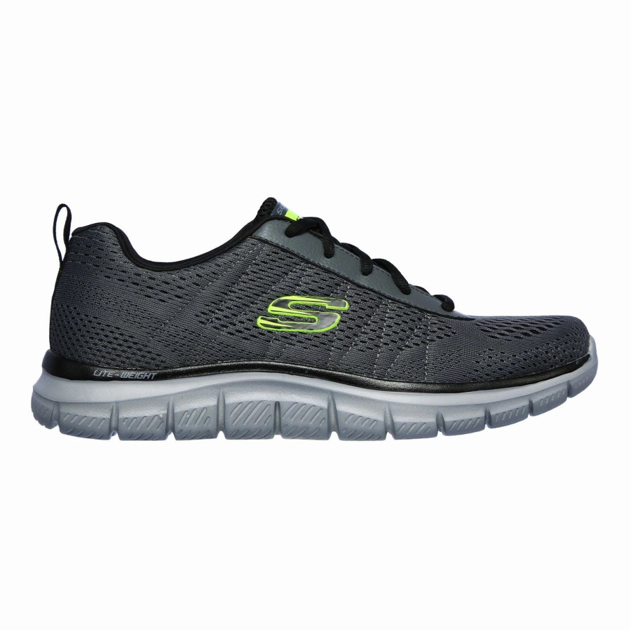 Men'S Footwear * | Skechers Track Moulton Men'S Wide Running Shoes