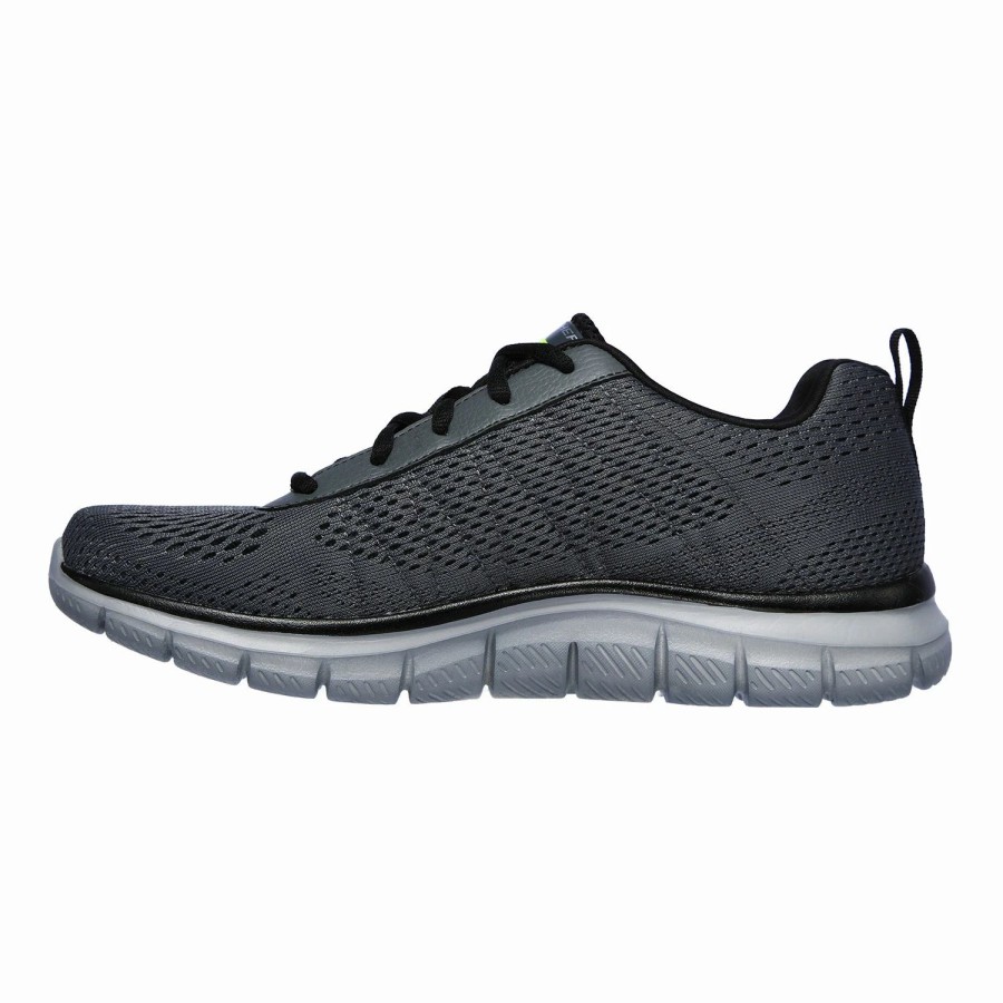 Men'S Footwear * | Skechers Track Moulton Men'S Wide Running Shoes