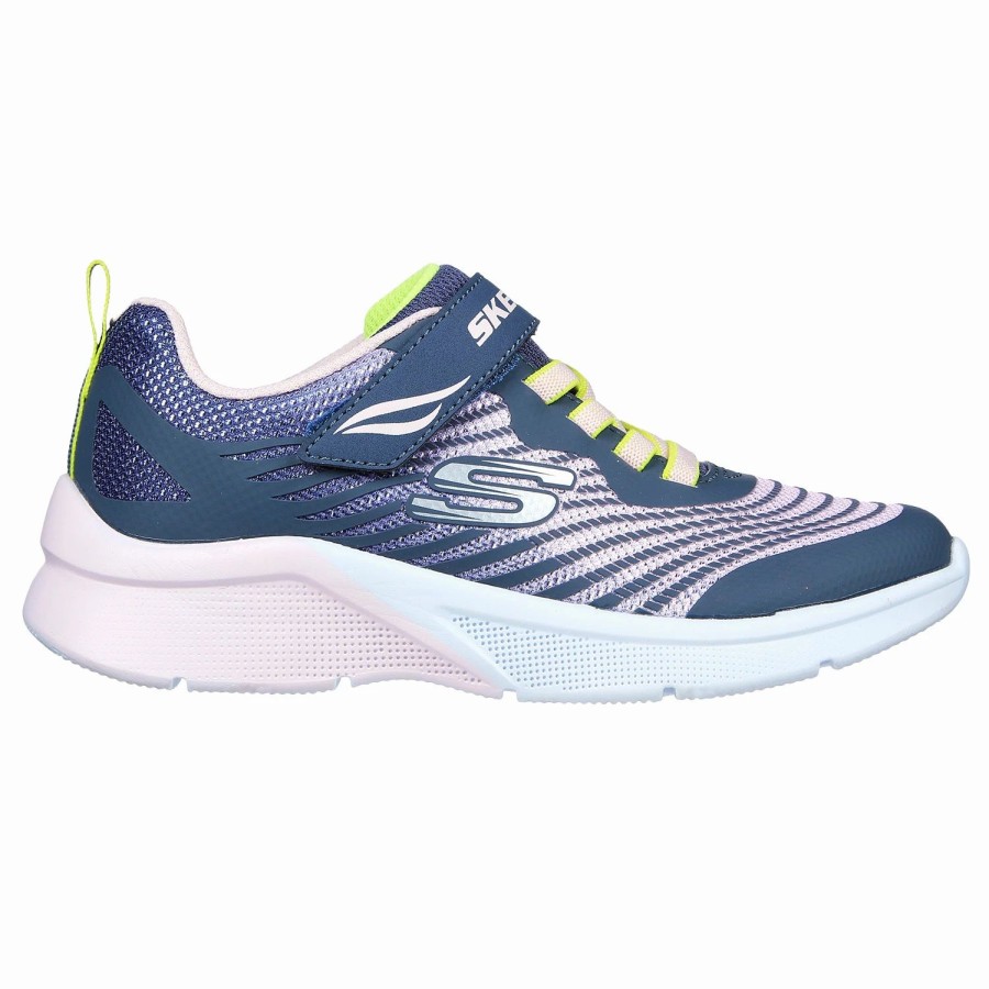 Youth'S Footwear * | Skechers Microspec-Rejoice Racer Girls' Lifestyle Shoes