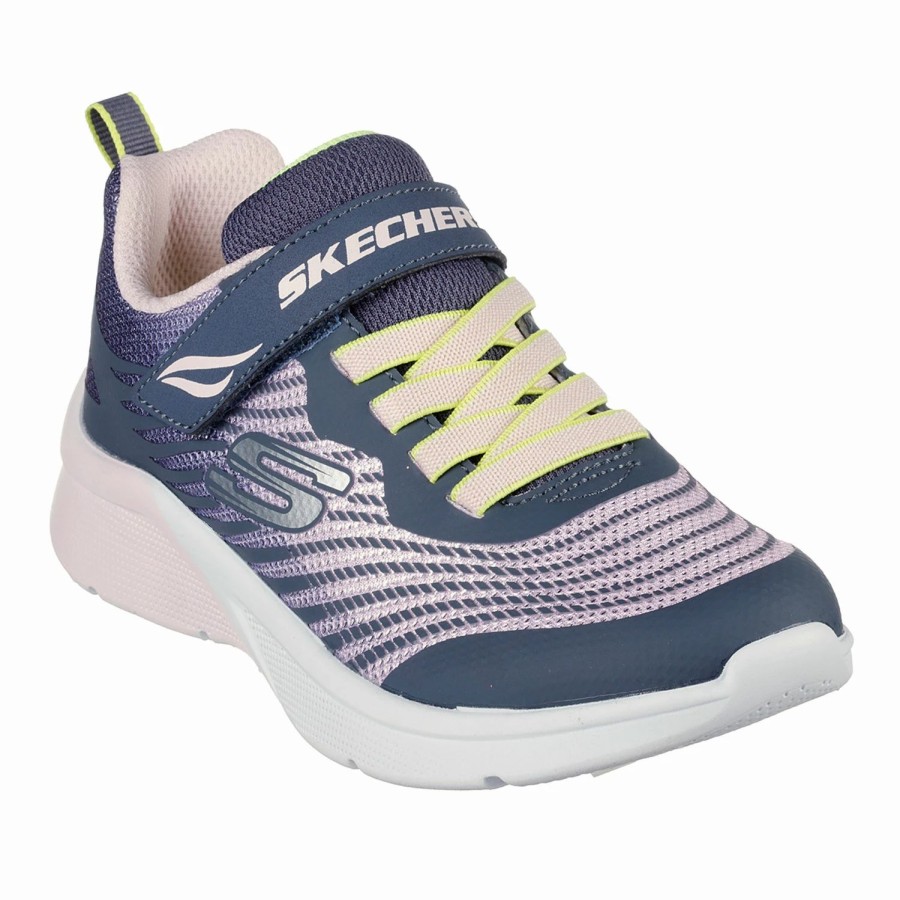 Youth'S Footwear * | Skechers Microspec-Rejoice Racer Girls' Lifestyle Shoes