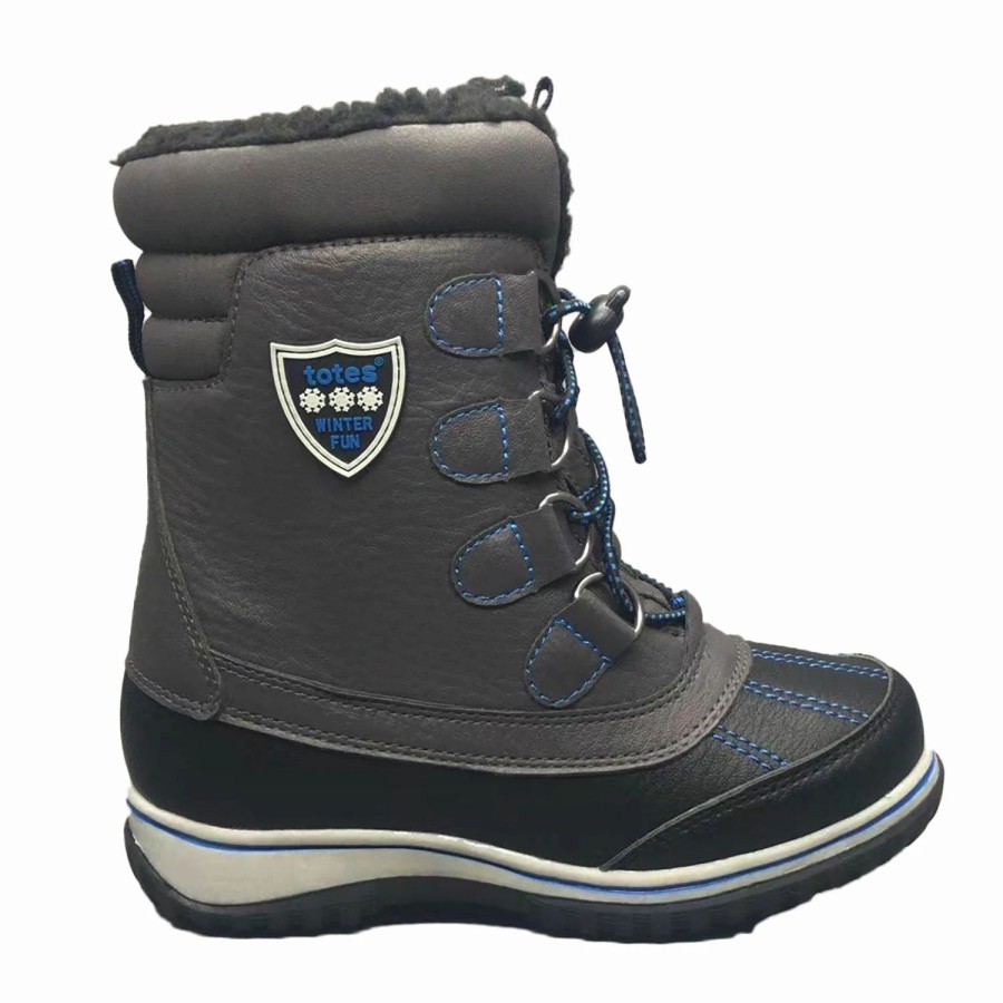 Youth'S Footwear * | Totes David Boys' Cold-Weather Boots