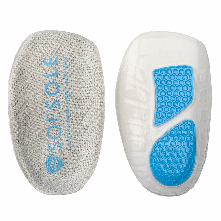 Shoe Accessories * | Sof Sole Men'S Gel-Arch With Memory Foam Insoles