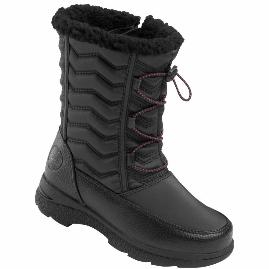 Youth'S Footwear * | Totes Girls' Quilt Cold-Weather Boots