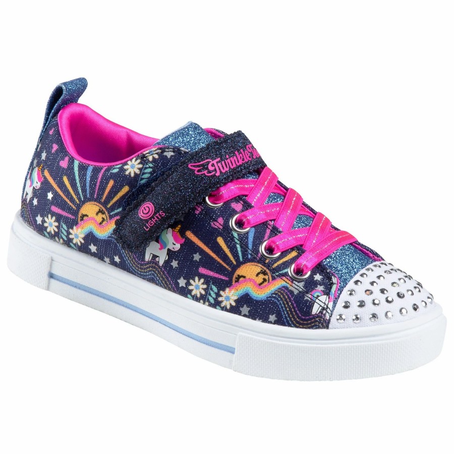 Youth'S Footwear * | Skechers Twinkle Sparks Unicorn Sunshine Girls' Lifestyle Shoes