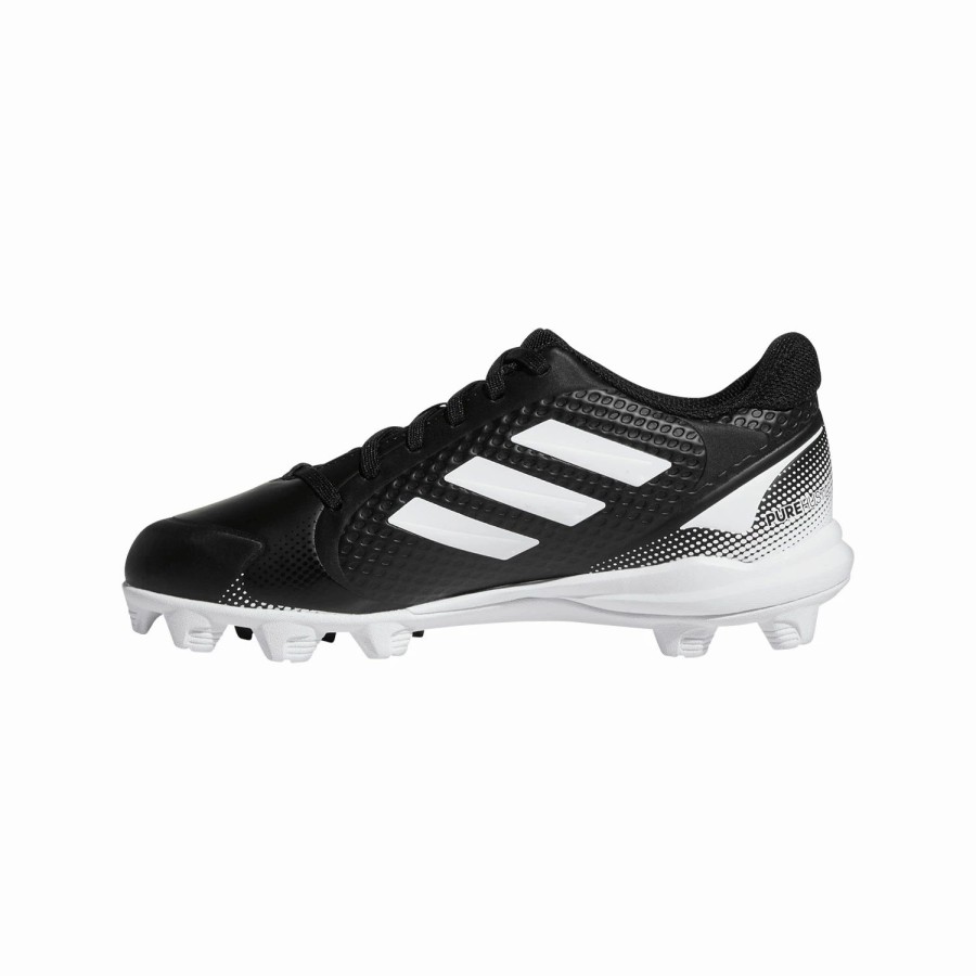 Cleated Footwear * | Adidas Purehustle 2 Md Jr. Softball Cleats