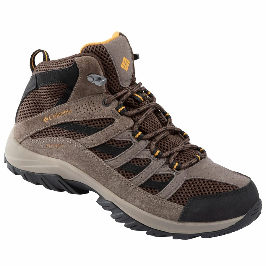 Men'S Footwear * | Columbia Crestwood Mid Waterproof Men'S Hiking Boots