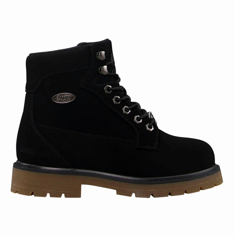 Women'S Footwear * | Lugz Regiment Hi Steel Toe Women'S Work Boots