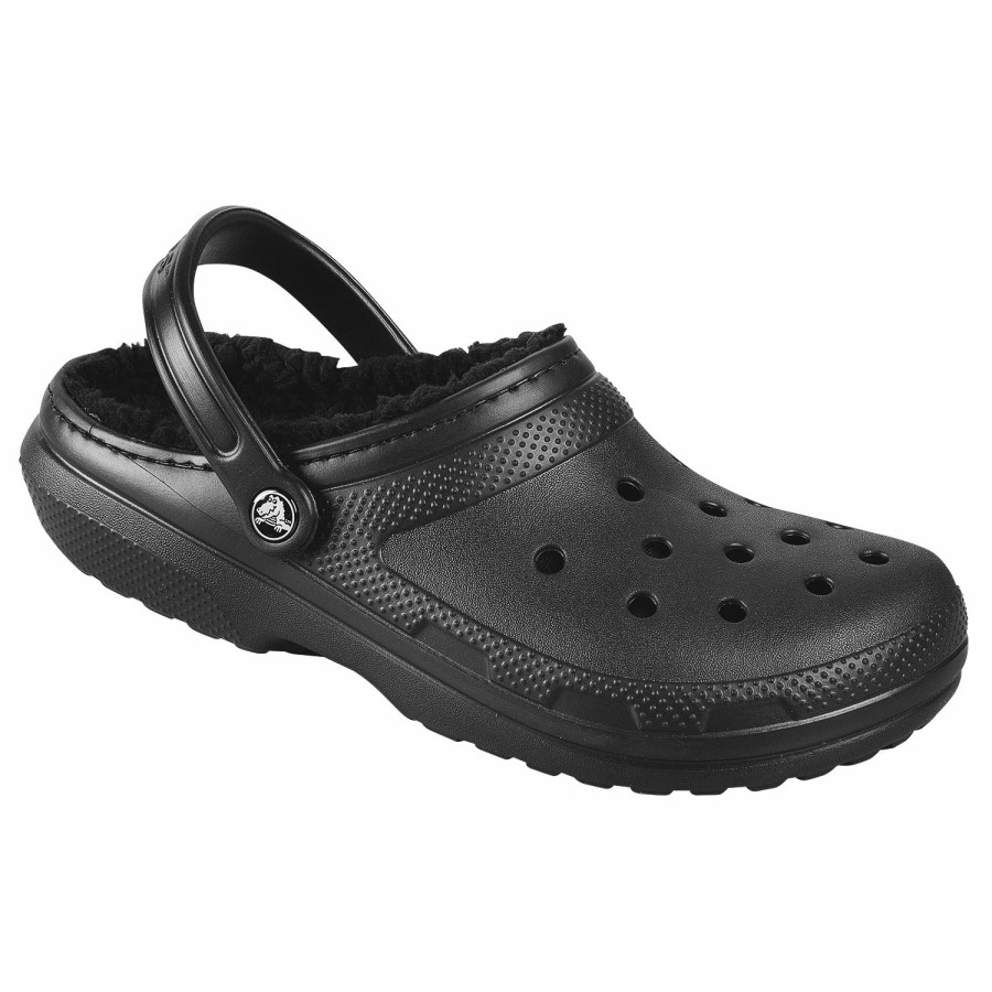 Women'S Footwear * | Crocs Classic Fuzz-Lined Clogs