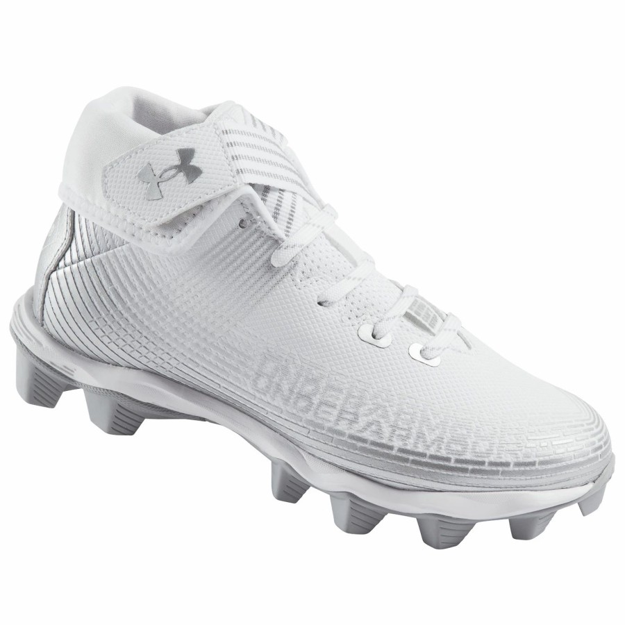 Cleated Footwear * | Under Armour Highlight Franchise Rubber-Molded Youth'S Football Cleats