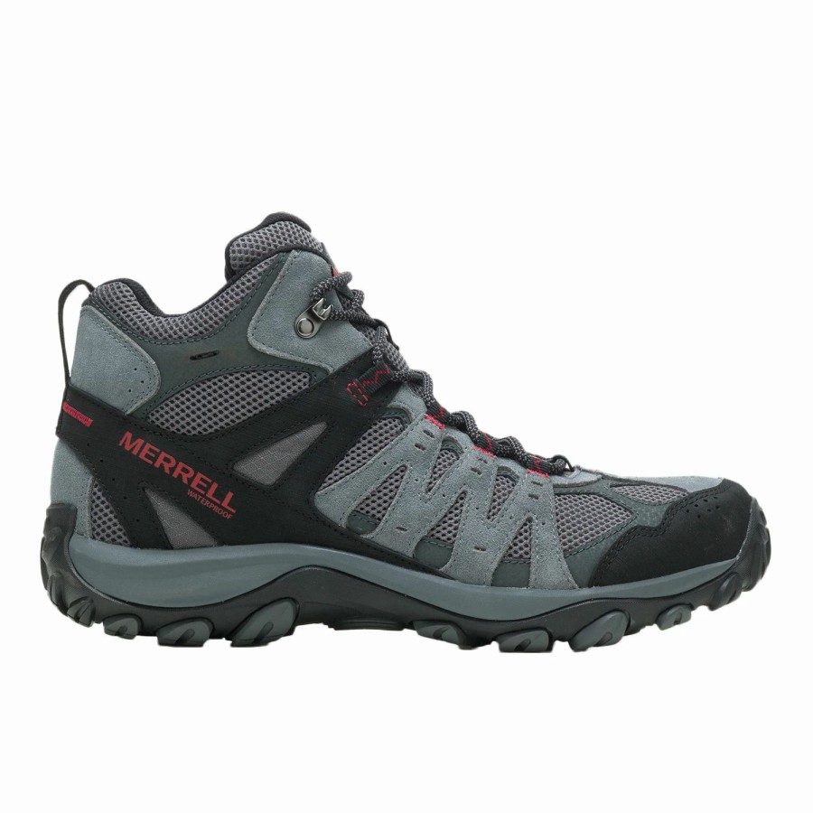 Men'S Footwear * | Merrell Accentor 3 Mid Waterproof Men'S Hiking Boots