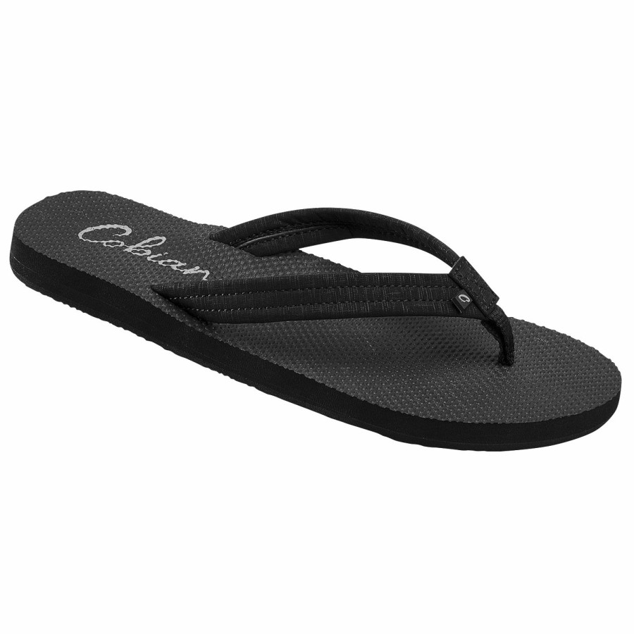 Women'S Footwear * | Cobian Aqua Bounce Black Heather Women'S Sandals