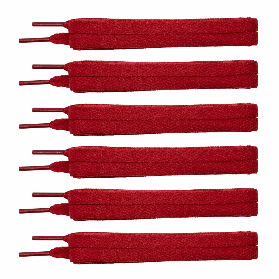 Shoe Accessories * | Sof Sole 45 Athletic Flat Red Shoelaces