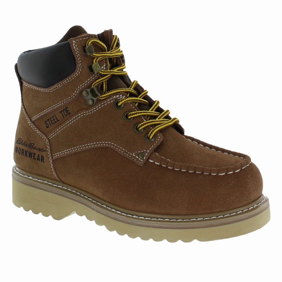 Men'S Footwear * | Eddie Bauer Delta Steel Toe Men'S Work Boots