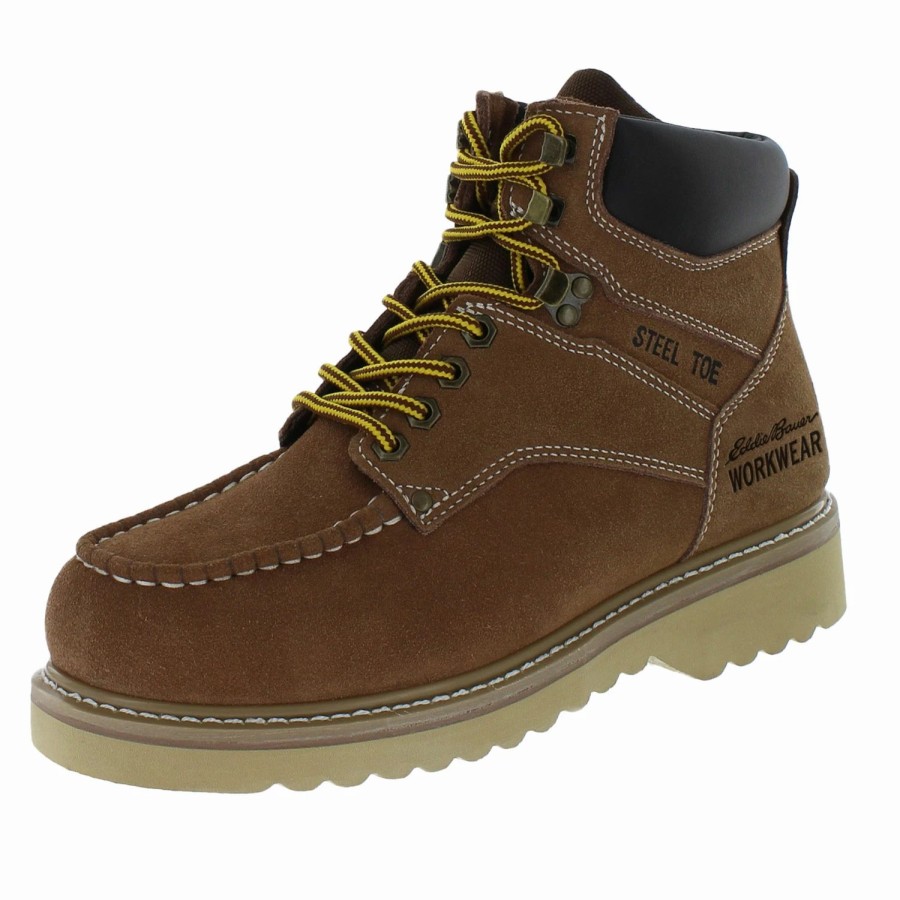 Men'S Footwear * | Eddie Bauer Delta Steel Toe Men'S Work Boots