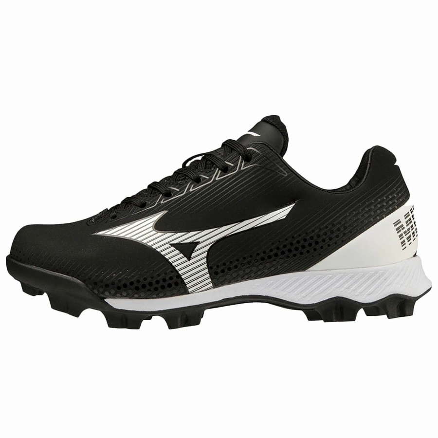 Cleated Footwear * | Mizuno Wave Lightrevo Tpu Jr. Molded Low Baseball Cleats